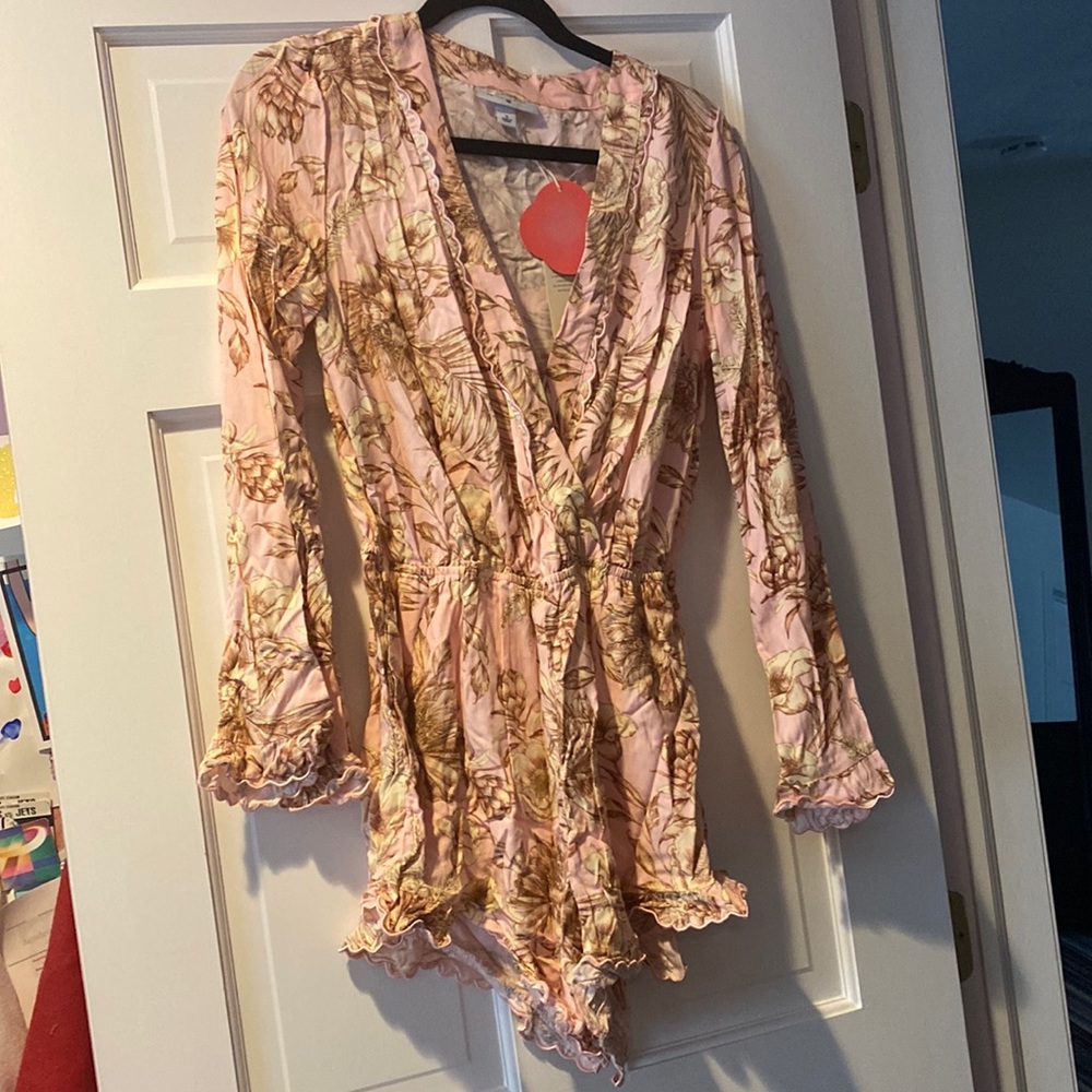 Agua bendita x target romper long sleeve NWT